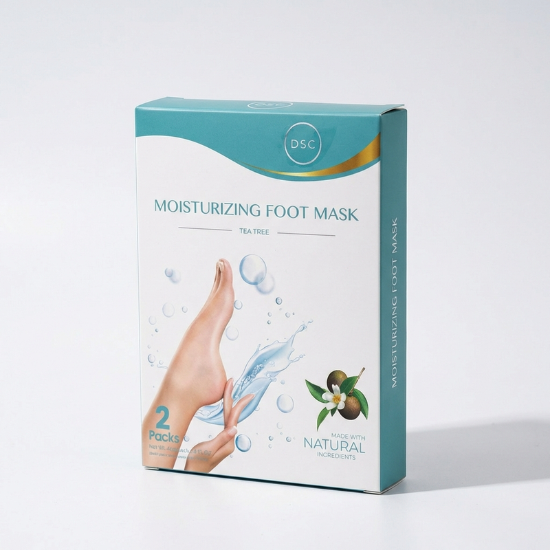 DSC Moisturizing Foot Mask 2 Pack for Dry Diabetic Feet