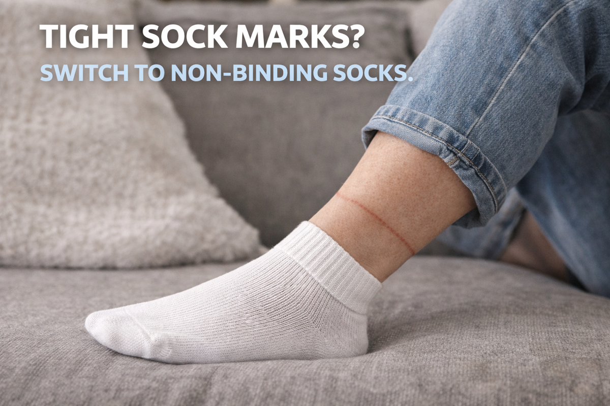Why Do Socks Leave Indentation on Legs? Causes & How to Fix It