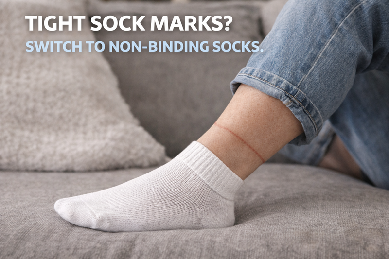 Why Do Socks Leave Indentation on Legs? Causes & How to Fix It