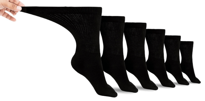 The Best Black Diabetic Socks