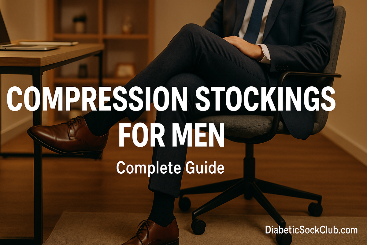 Best compression socks for swelling — diabetic-safe graduated compression