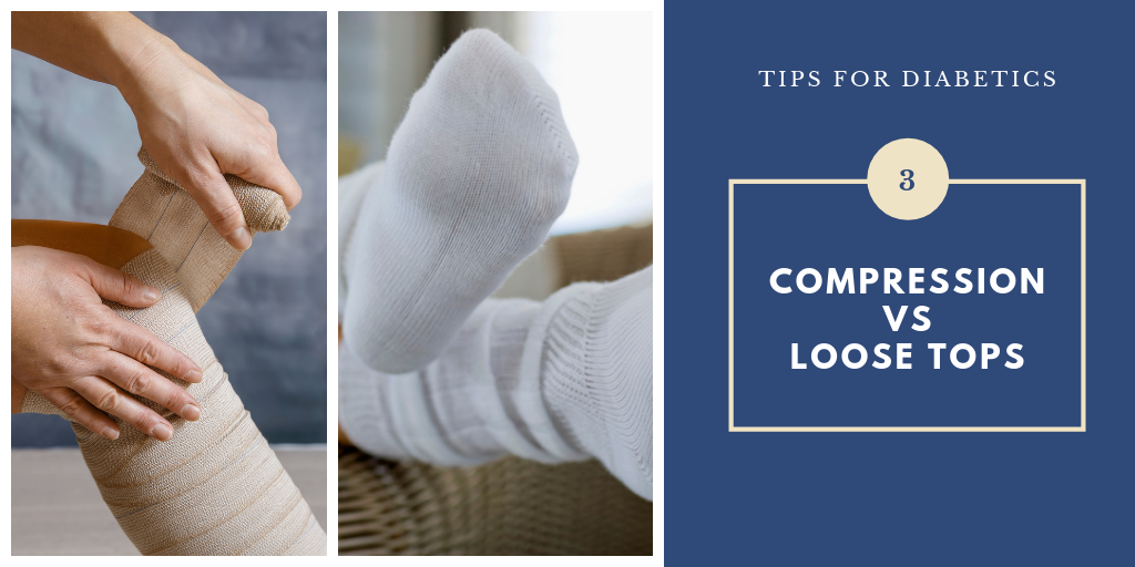 Diabetic Socks vs. Compression Socks