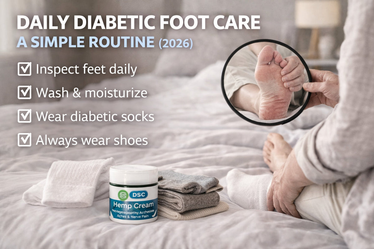 Diabetic Foot Care Routine: A Simple Daily Checklist (2026)