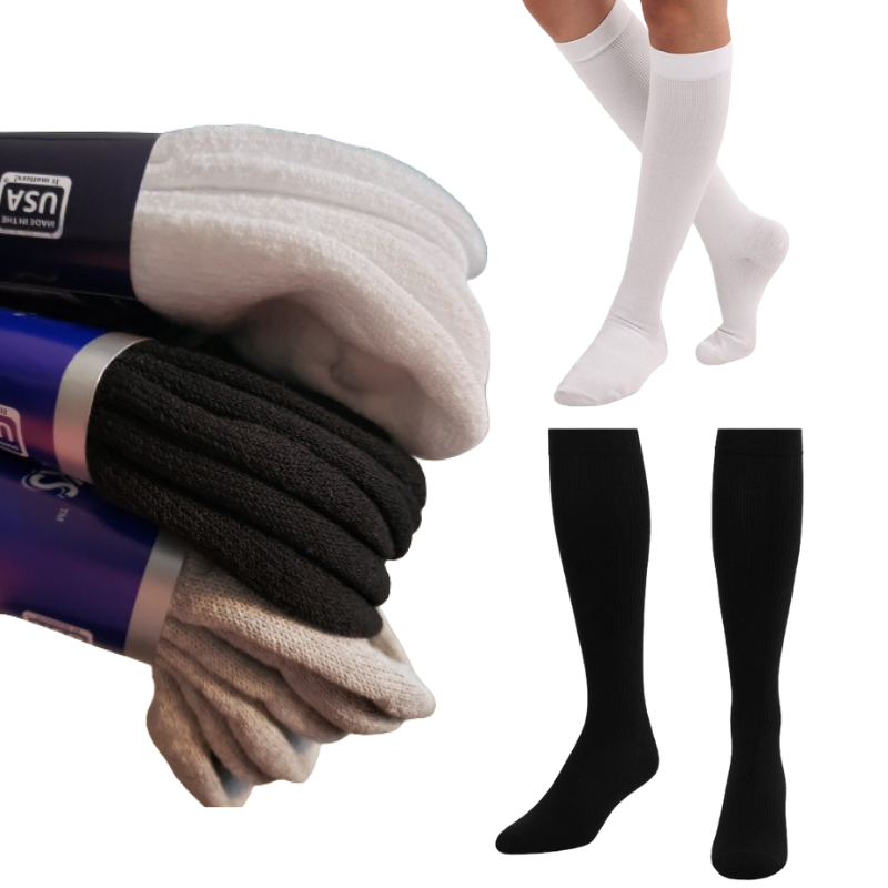 Women's Light Compression Socks — product packaging