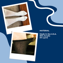 Load image into Gallery viewer, Women&#39;s Ultra-Soft Upper Calf Diabetic Socks (4 Pair)
