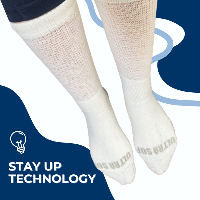 Women's Diabetic Socks — Made in USA packaging