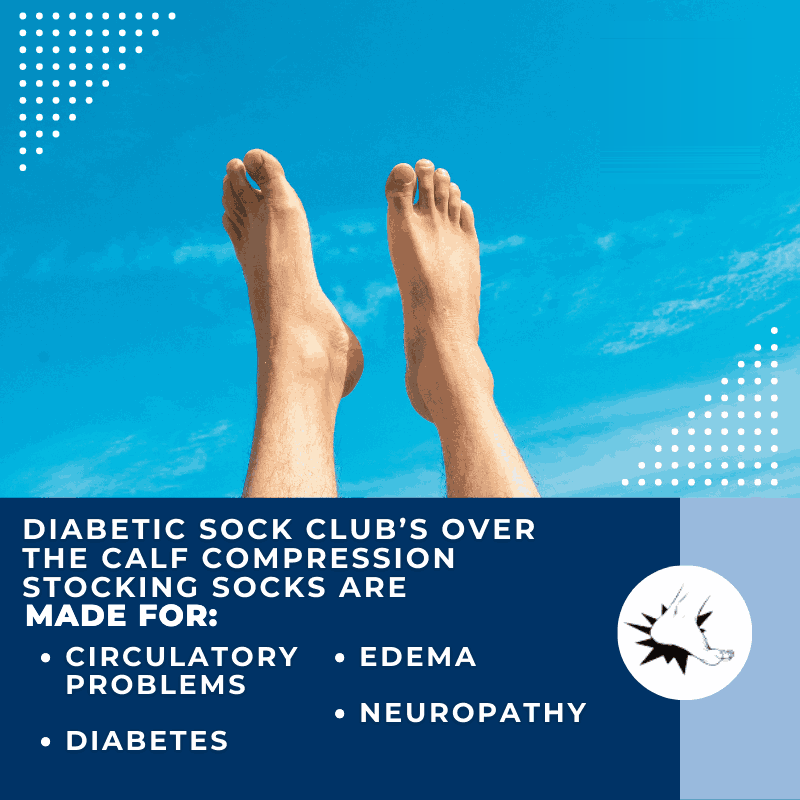 Made for circulatory problems, edema, diabetes and neuropathy