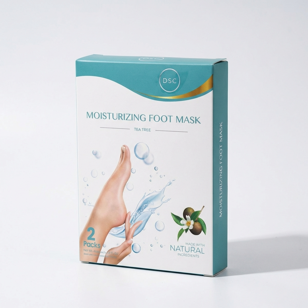 DSC Moisturizing Foot Mask 2 Pack for Dry Diabetic Feet