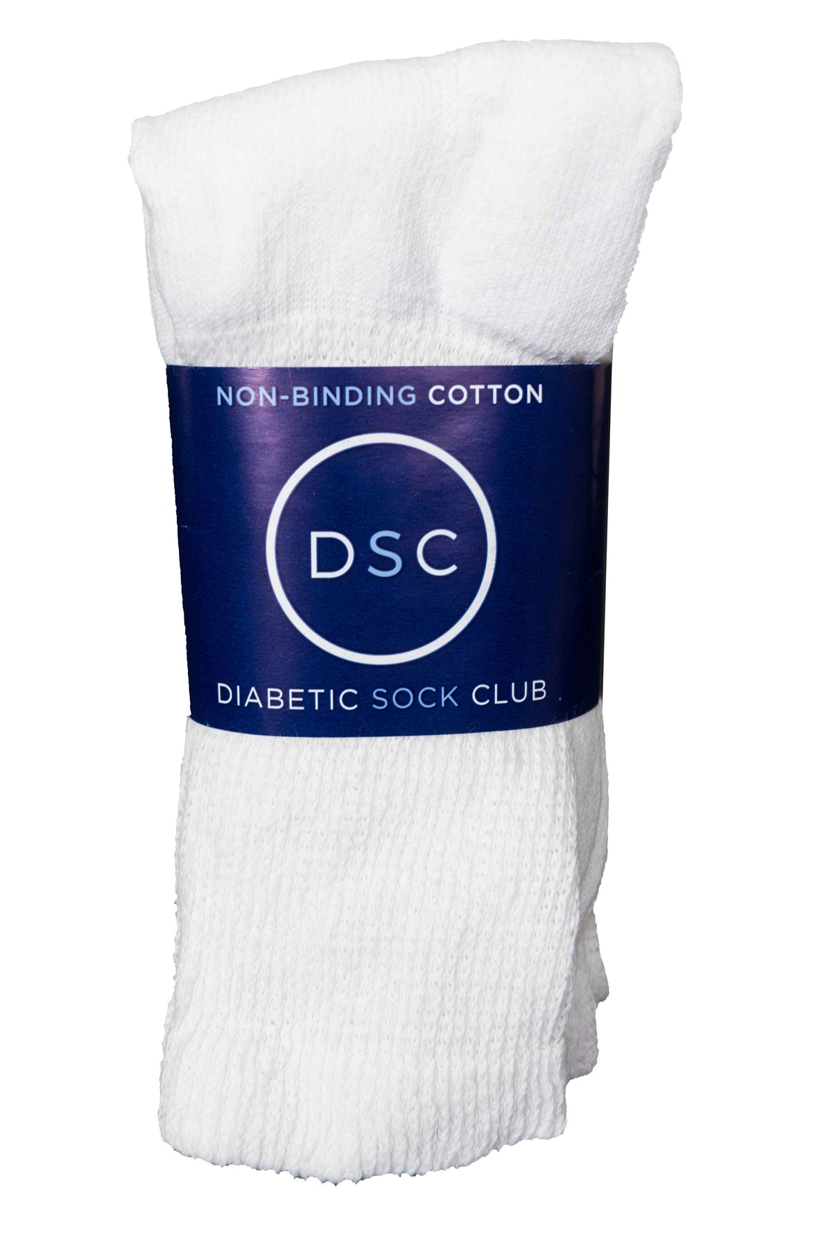 Women's Diabetic Crew Socks — Made in USA product packaging