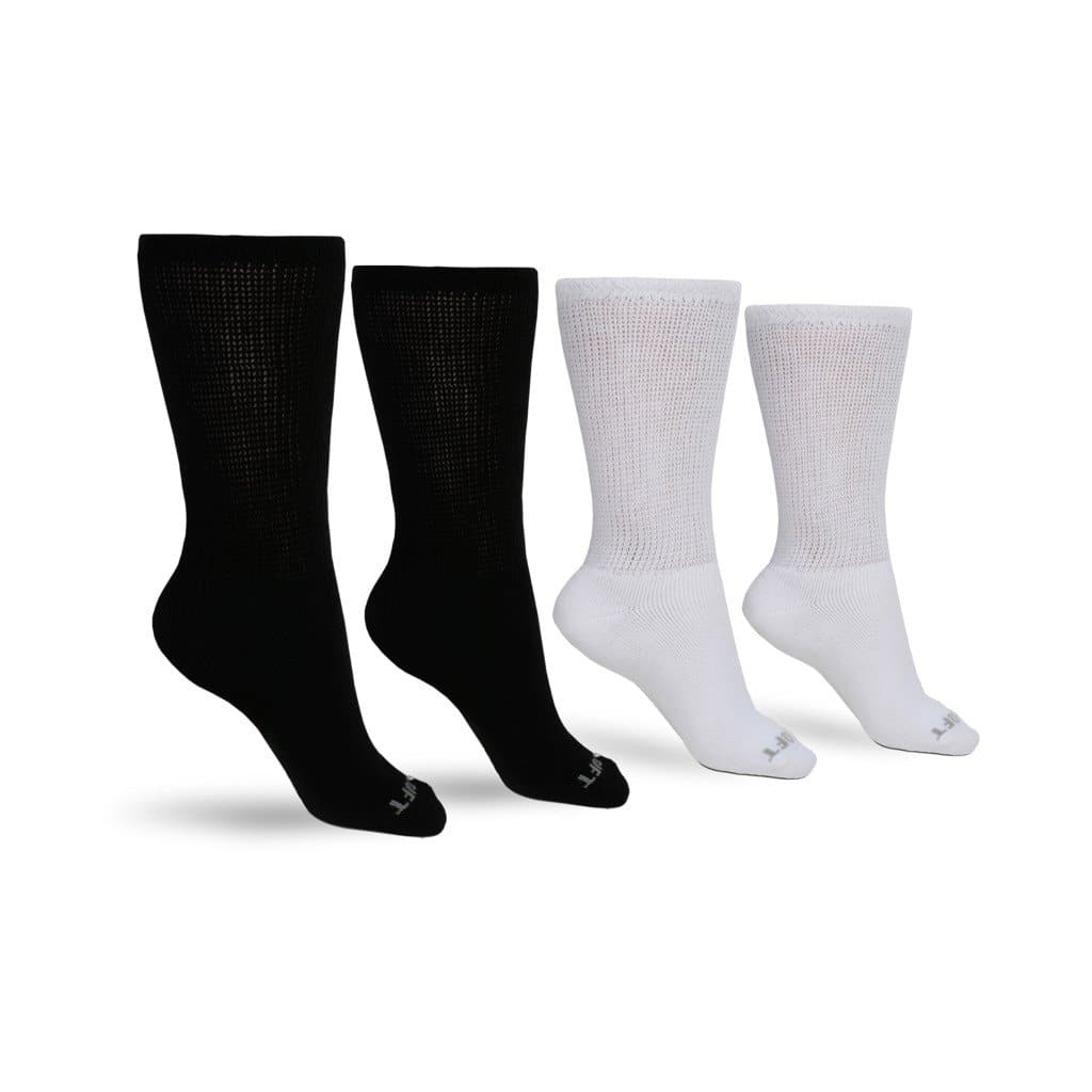 Men's Diabetic Socks — seamless toe close-up for sensitive feet