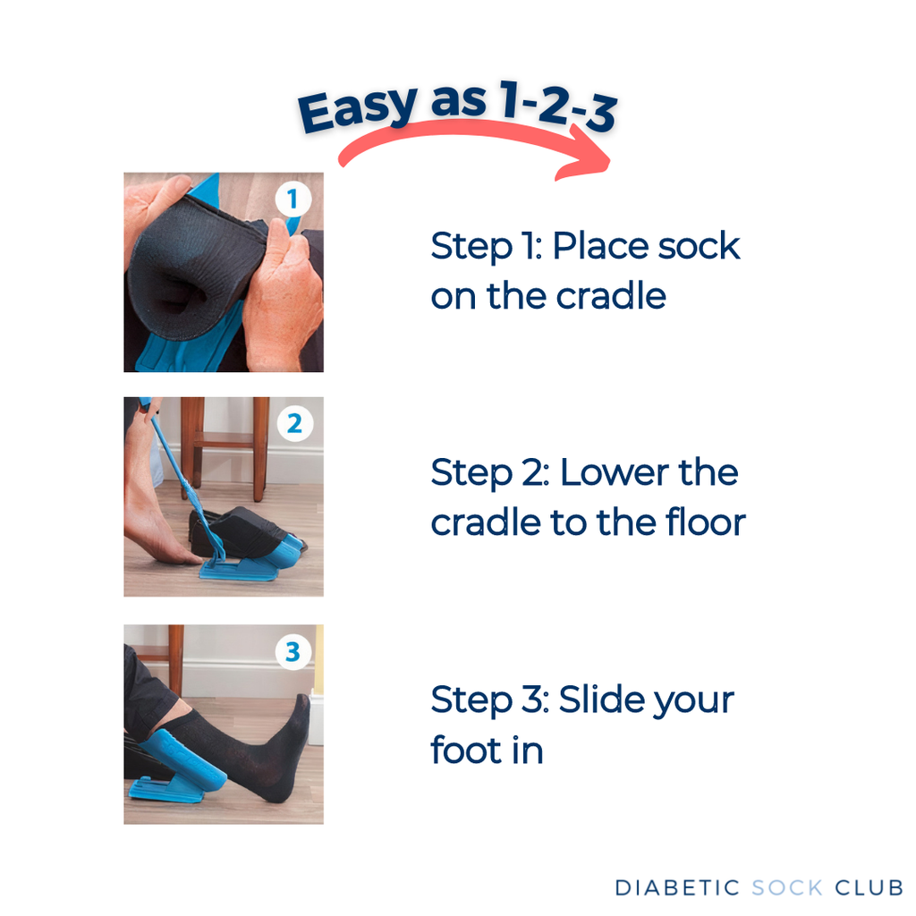 DSC Sock Aid Slider Kit (Easy On, Easy Off)