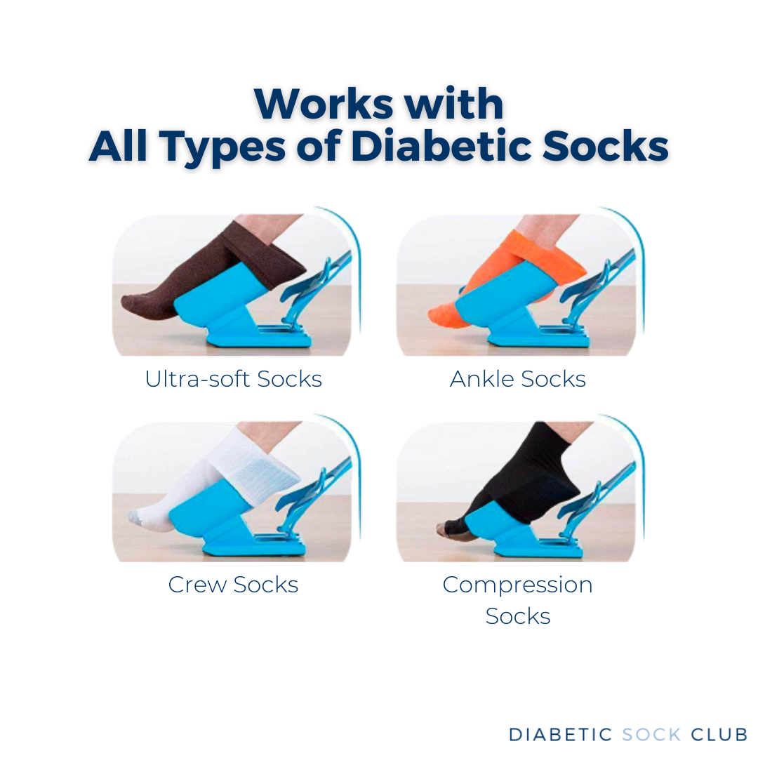 Diabetic Socks — on-foot fit demonstration