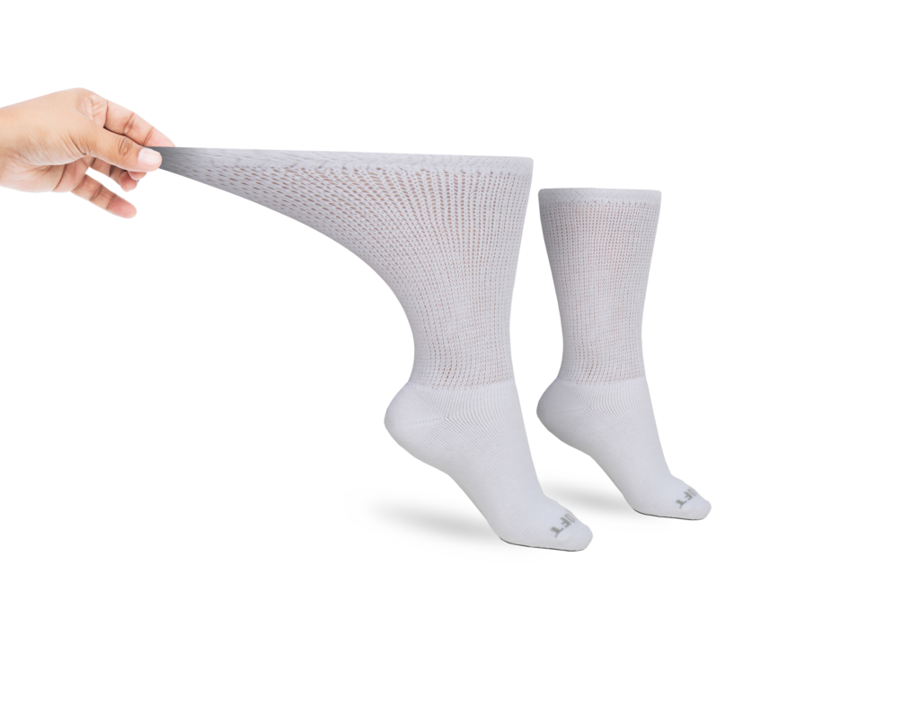 Men's Ultra-Soft Upper Calf Diabetic Socks (2 Pair)