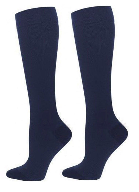 Women's Light Compression Socks — non-binding top band close-up