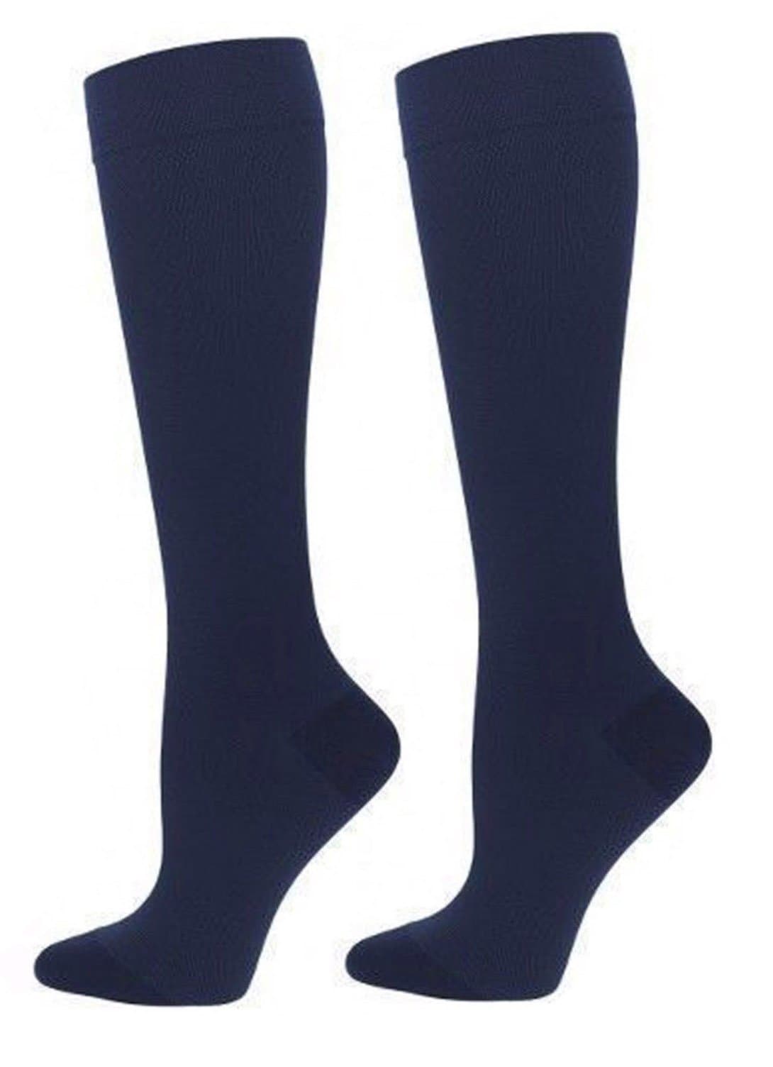 Men's Light Compression Socks — on-foot fit demonstration